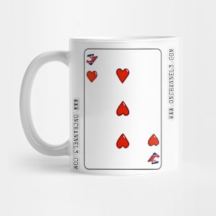 Channel 3 of Hearts Mug